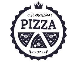 C.H. Original - 1 Meter Pizza logo.